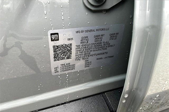 2026 Chevrolet Silverado EV LT - Standard Range