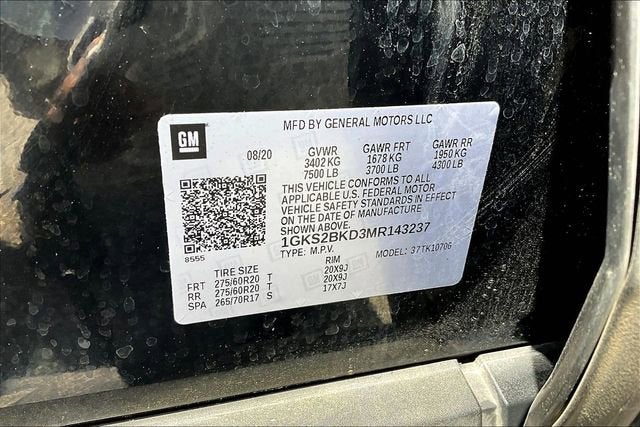 2021 GMC Yukon SLT