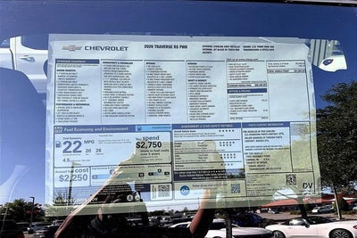 2026 Chevrolet Traverse RS