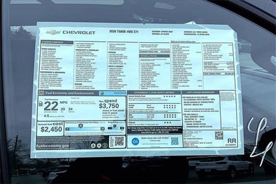 2026 Chevrolet Tahoe Z71