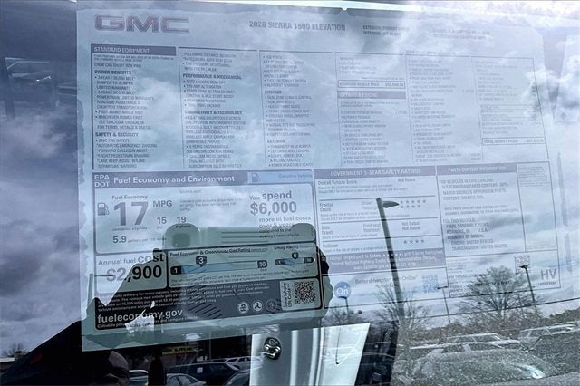 2026 GMC Sierra 1500 Elevation