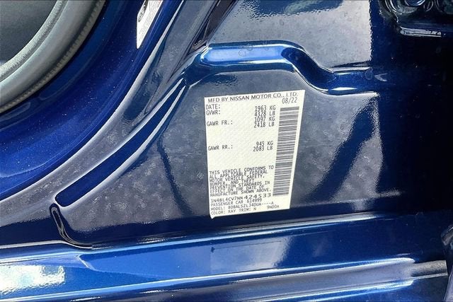 2022 Nissan Altima 2.5 SR