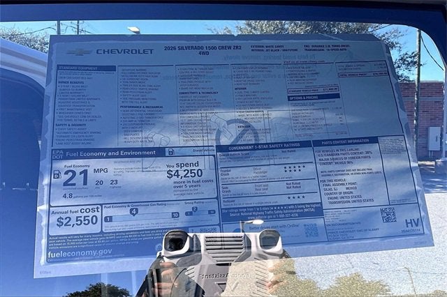 2026 Chevrolet Silverado 1500 ZR2