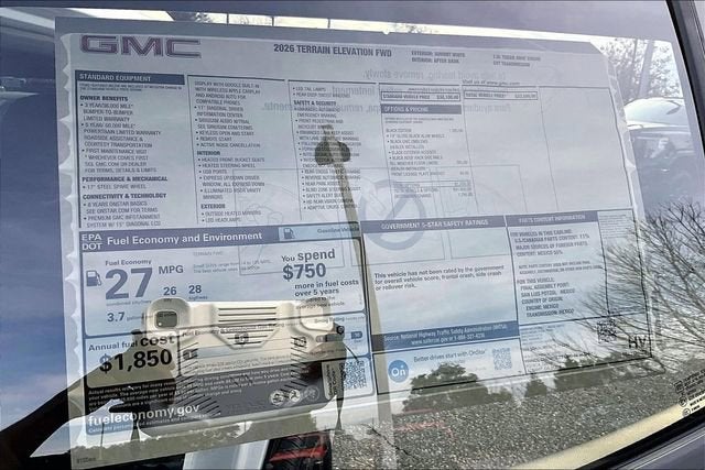 2026 GMC Terrain Elevation