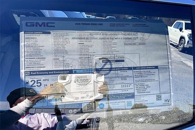 2026 GMC Terrain Denali