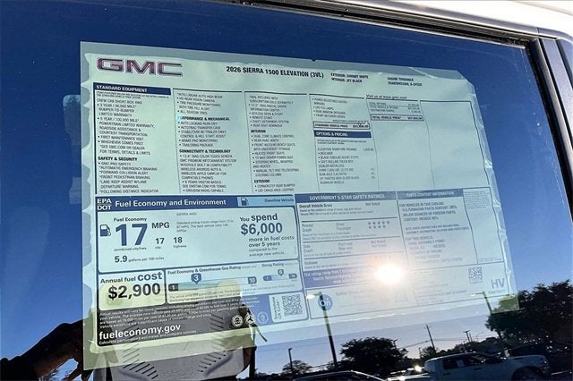 2026 GMC Sierra 1500 Elevation