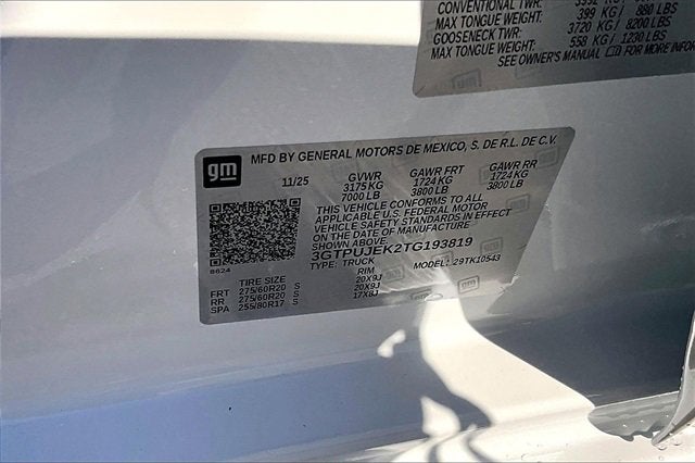 2026 GMC Sierra 1500 Elevation