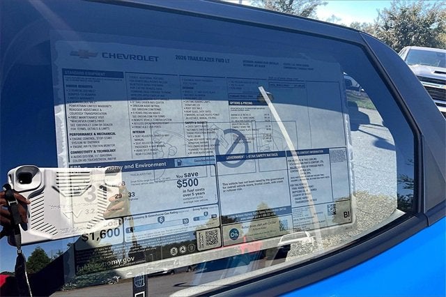 2026 Chevrolet Trailblazer LT