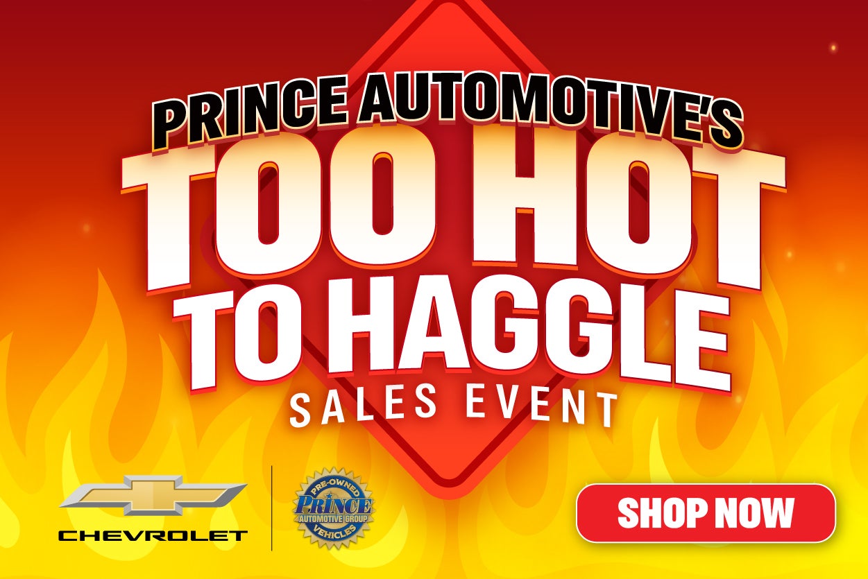 Too Hot to Haggle Sales Event